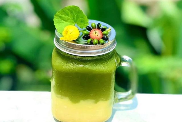 Nước rau má, đậu xanh có tác dụng gì với gan?